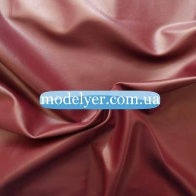 Ткань Кожзам стрейч (бордо)